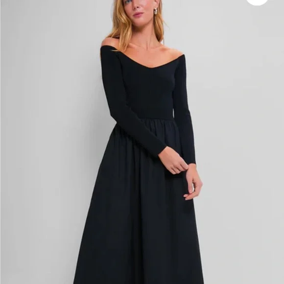 Tuckernuck Black Clea Dress - Picture 1 of 4